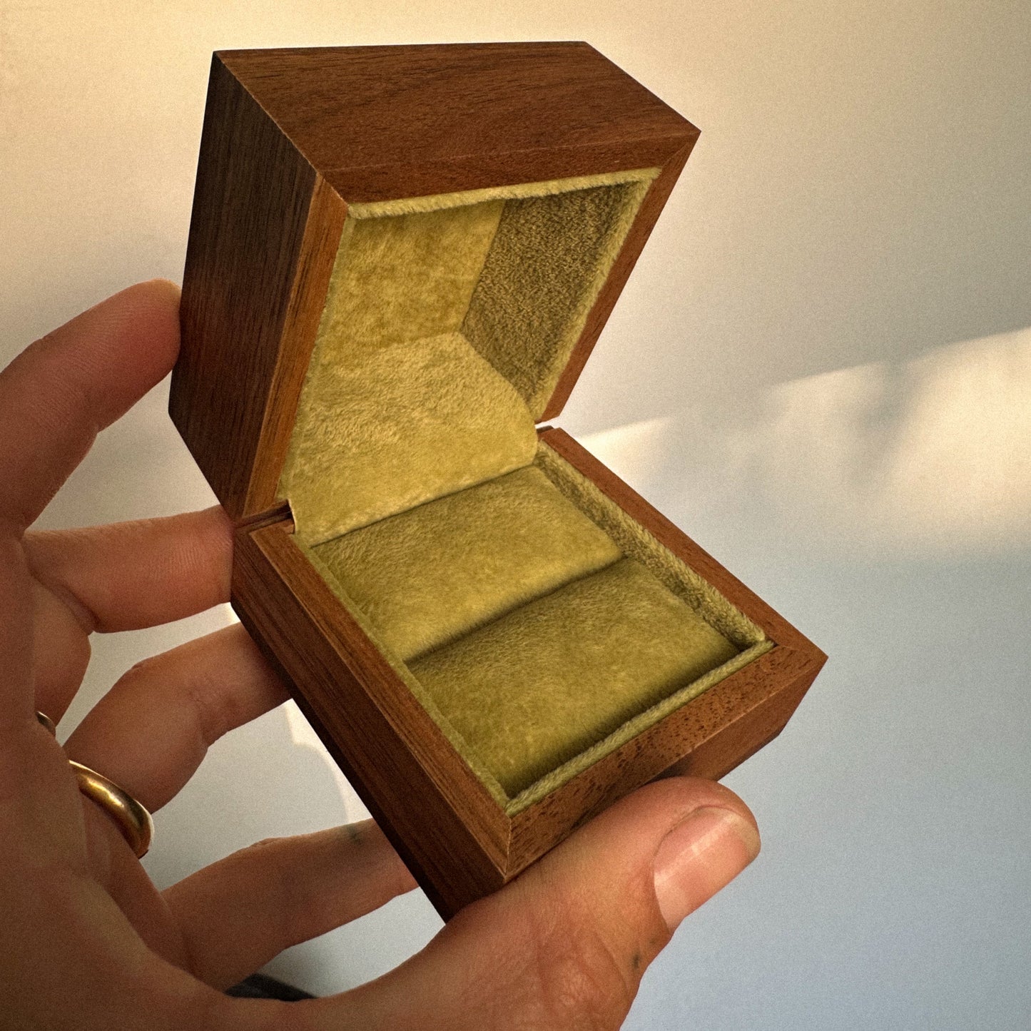Walnut Jewellery Box