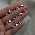 Silver Splash Studs