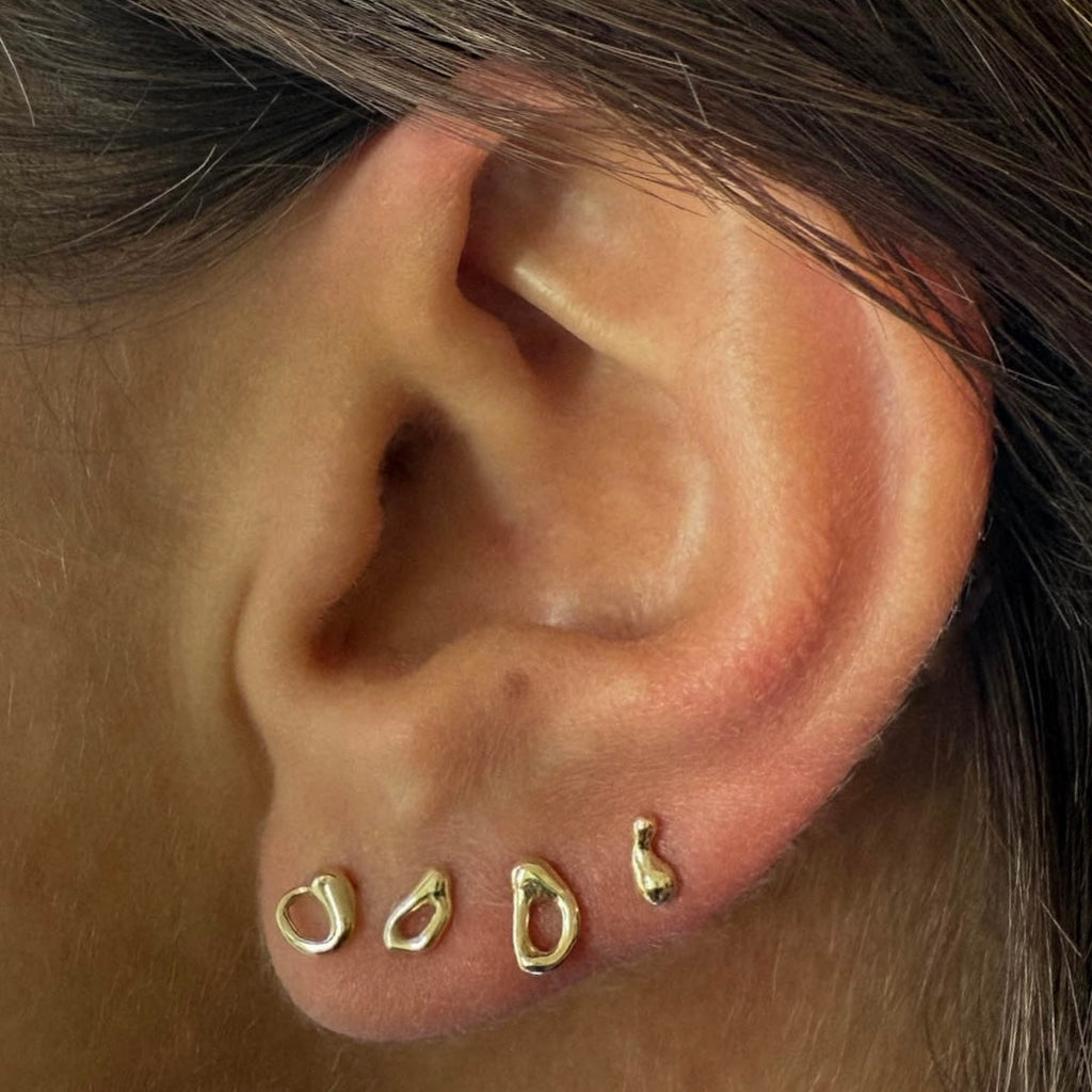 14k gold studs