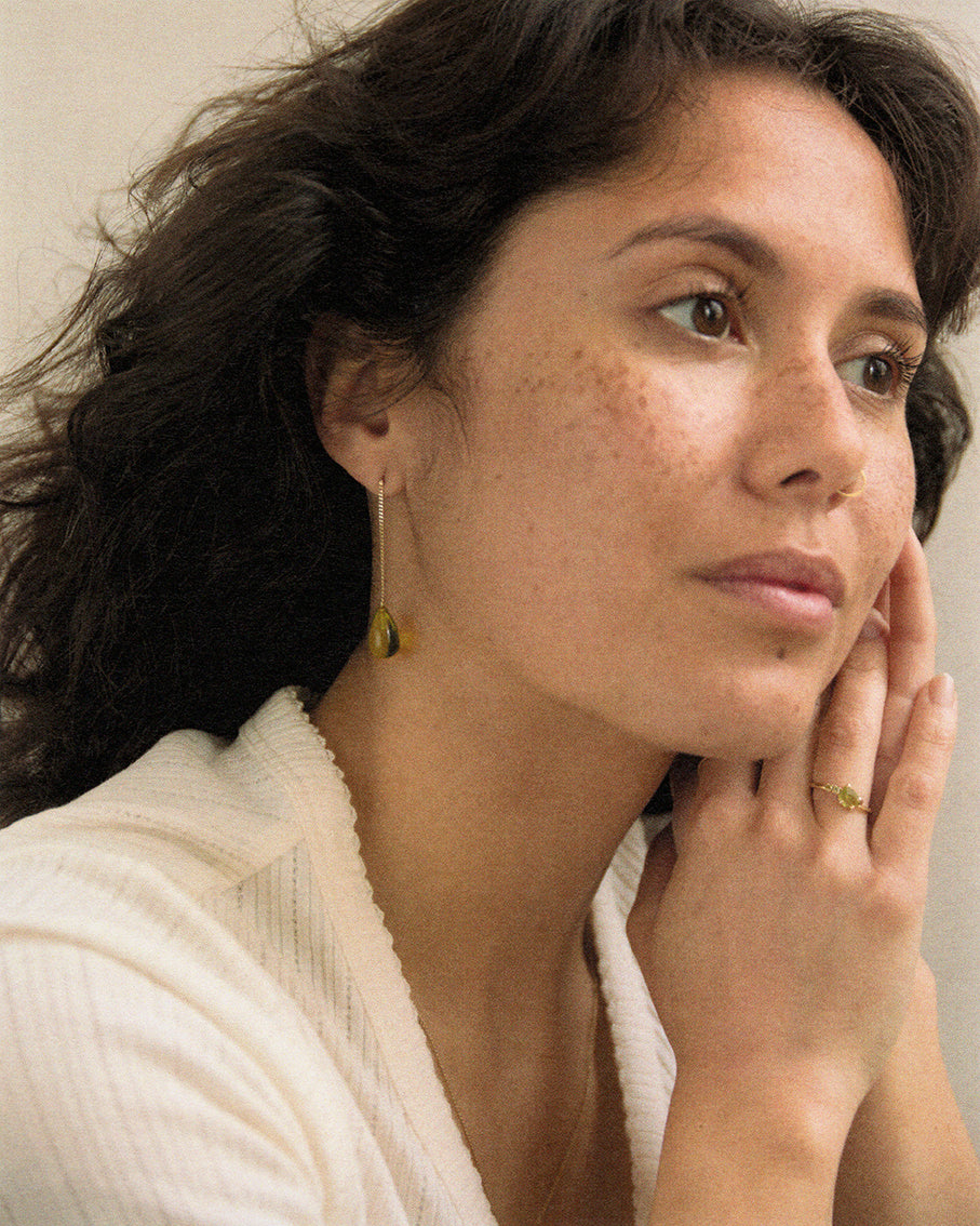 14k Earring Sage