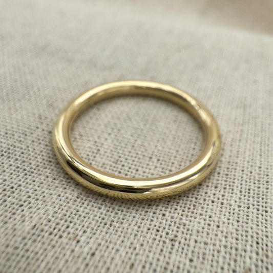14k Ring Round 2mm