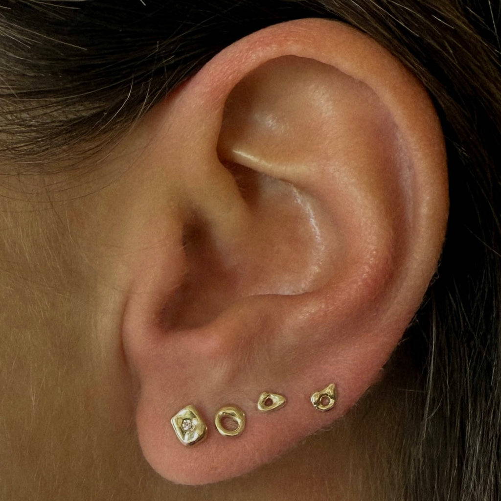 14k gold studs