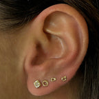 14k gold studs