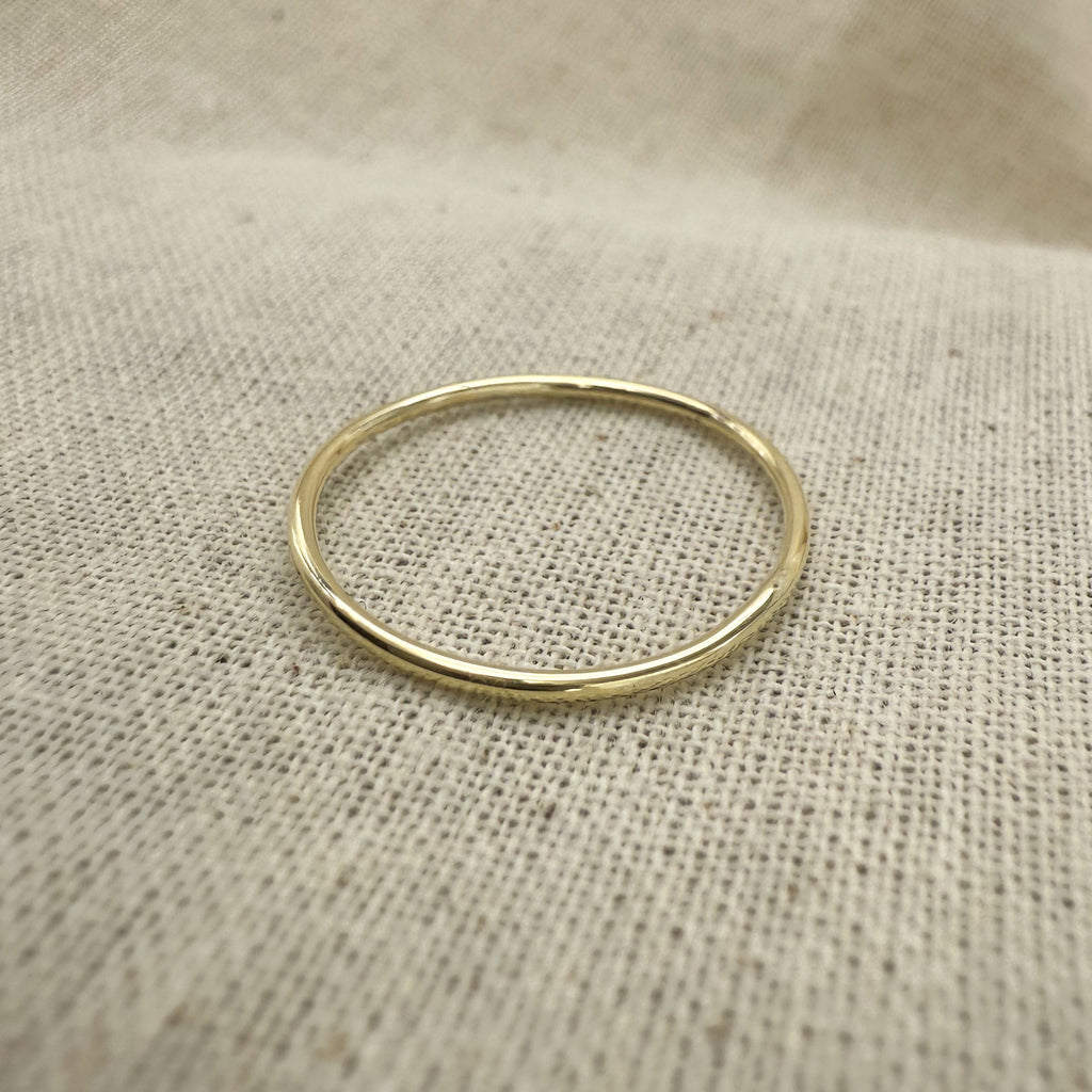 14k Ring Round