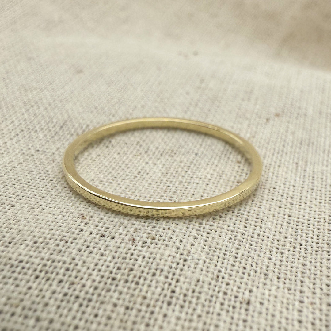14k Gold Square Ring