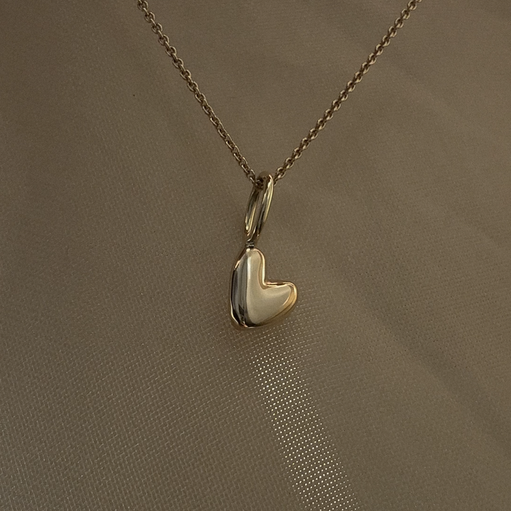 Pendant Love 14k & Silver