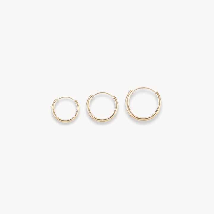 14k Gold Earring Simple