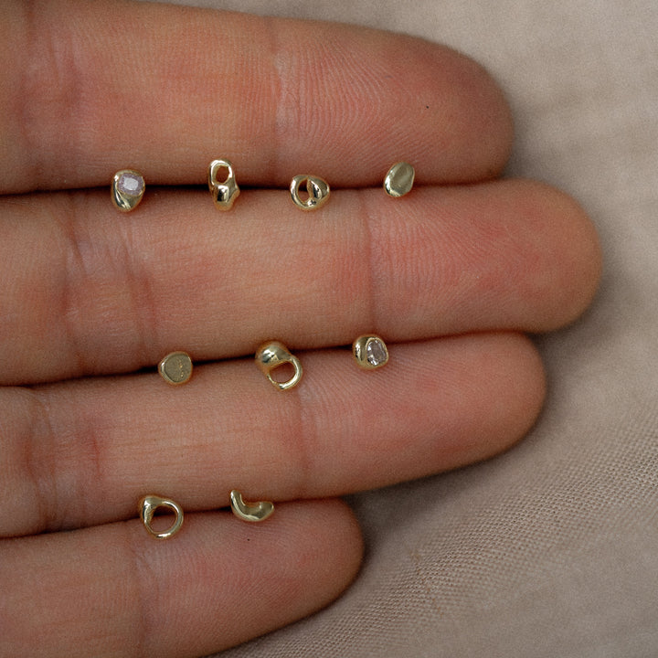 14k gold studs
