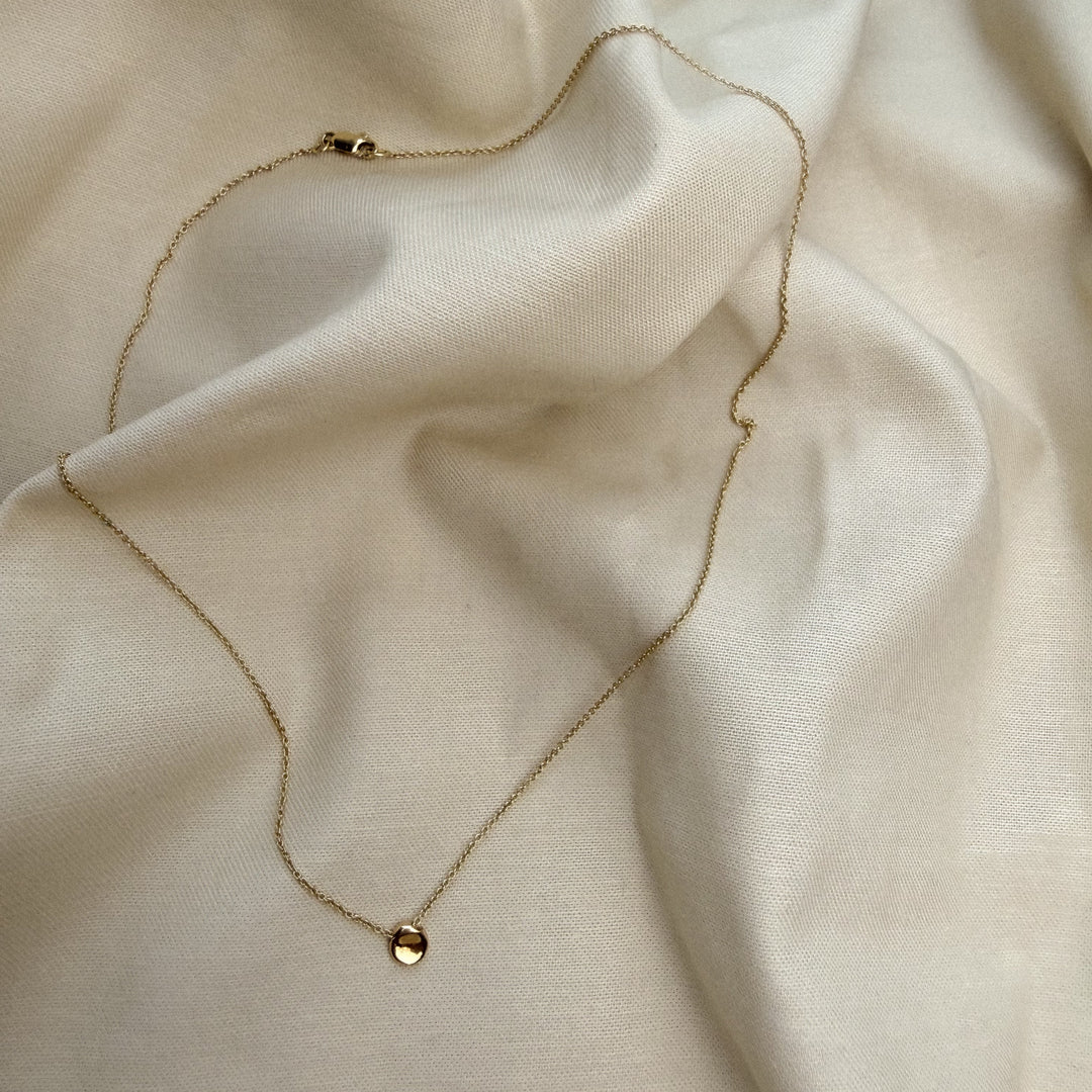 14k Necklace Petite