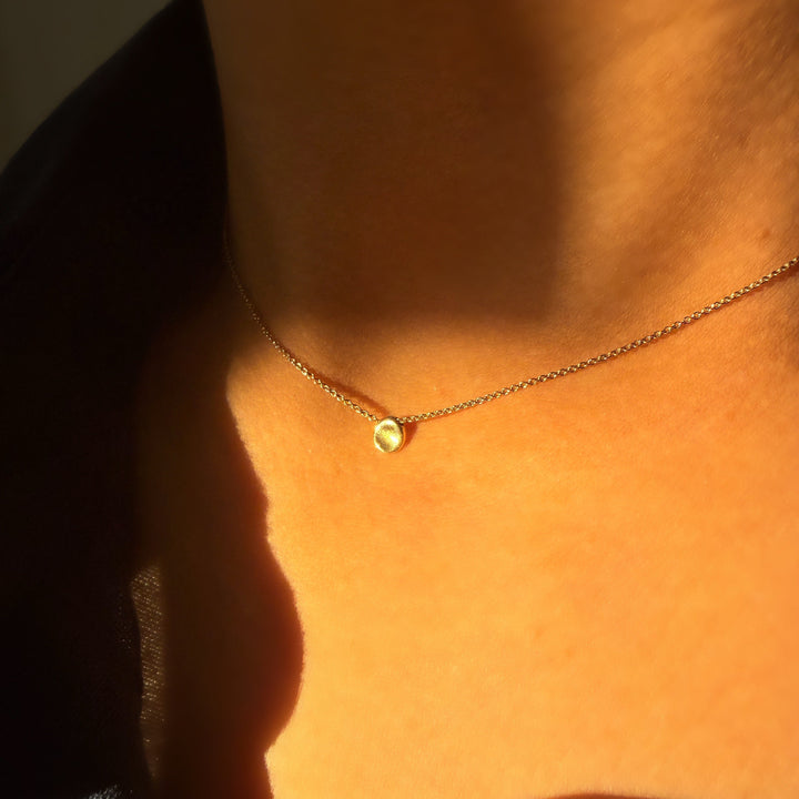 14k Necklace Petite