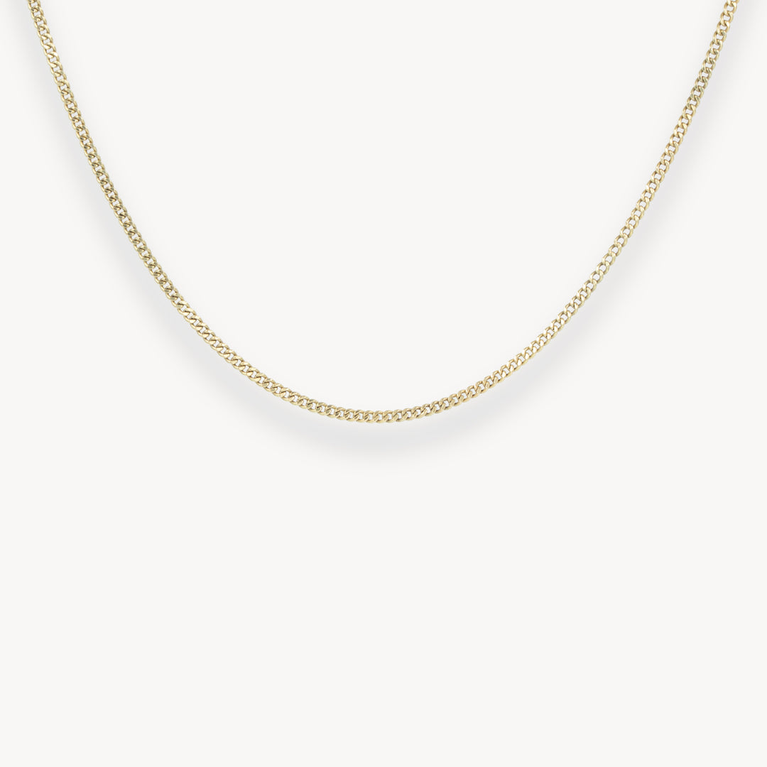14k necklace gourmet 2.2 mm