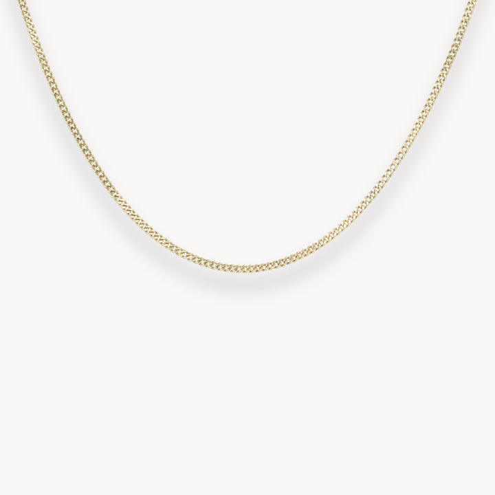 14k necklace gourmet 2.2 mm