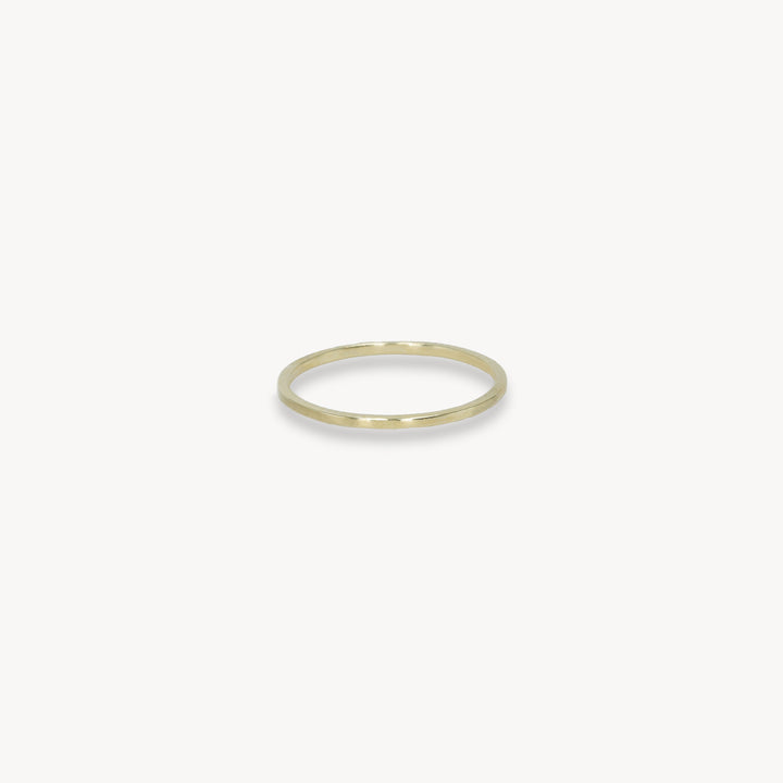 14k Gold Square Ring