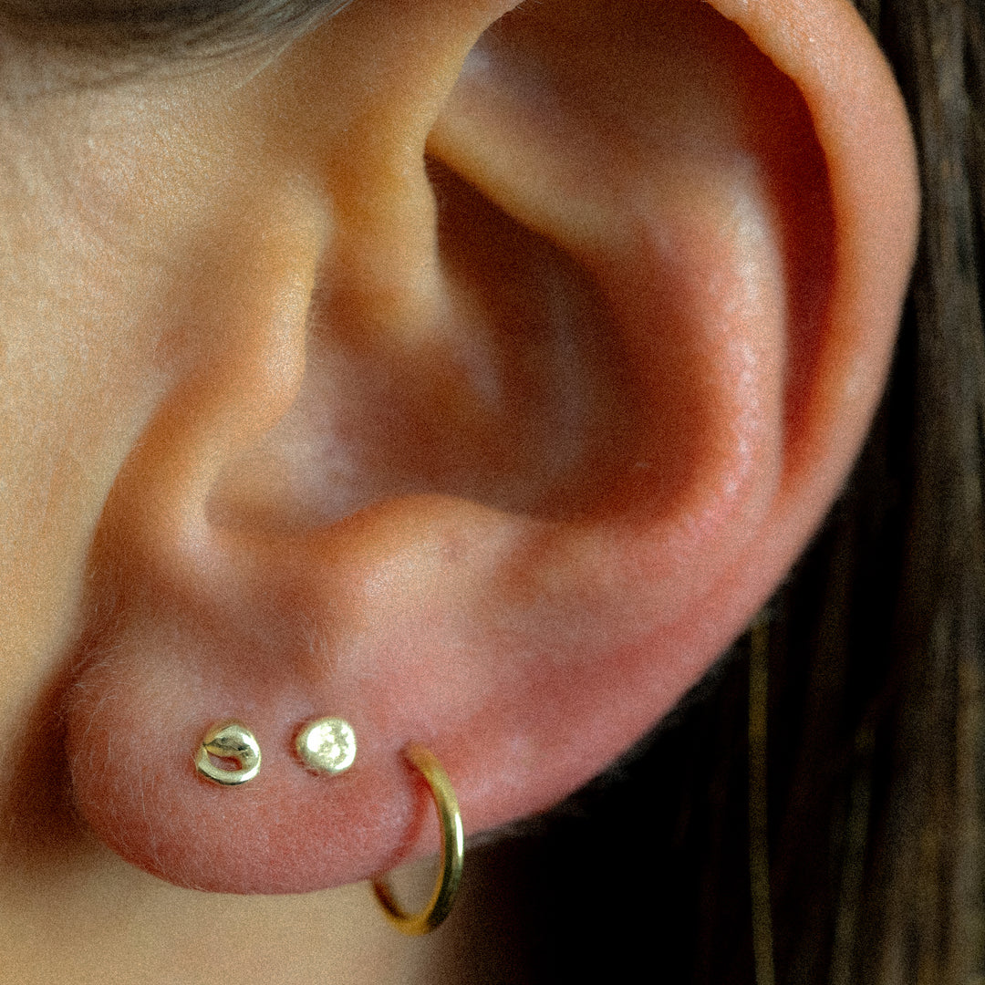14k gold studs