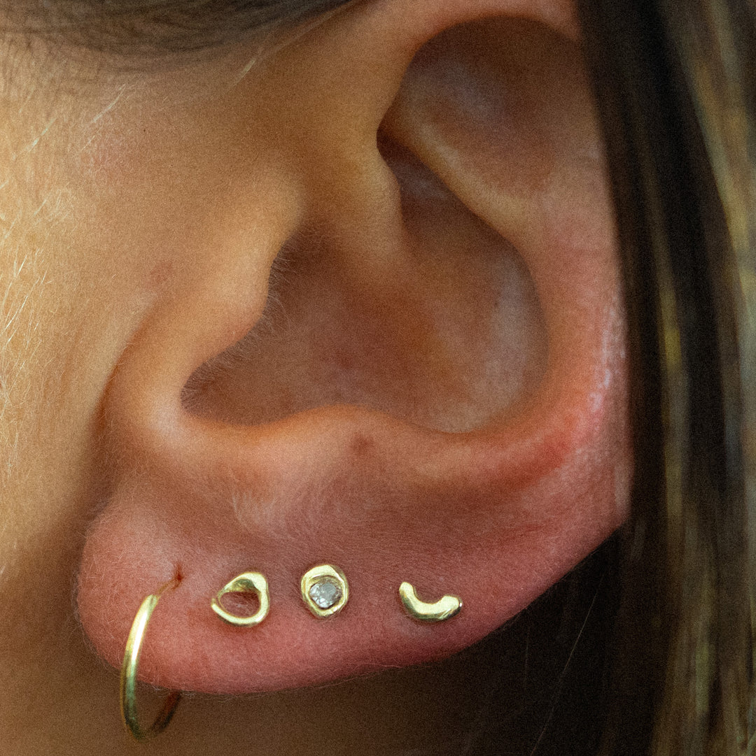 14k gold studs