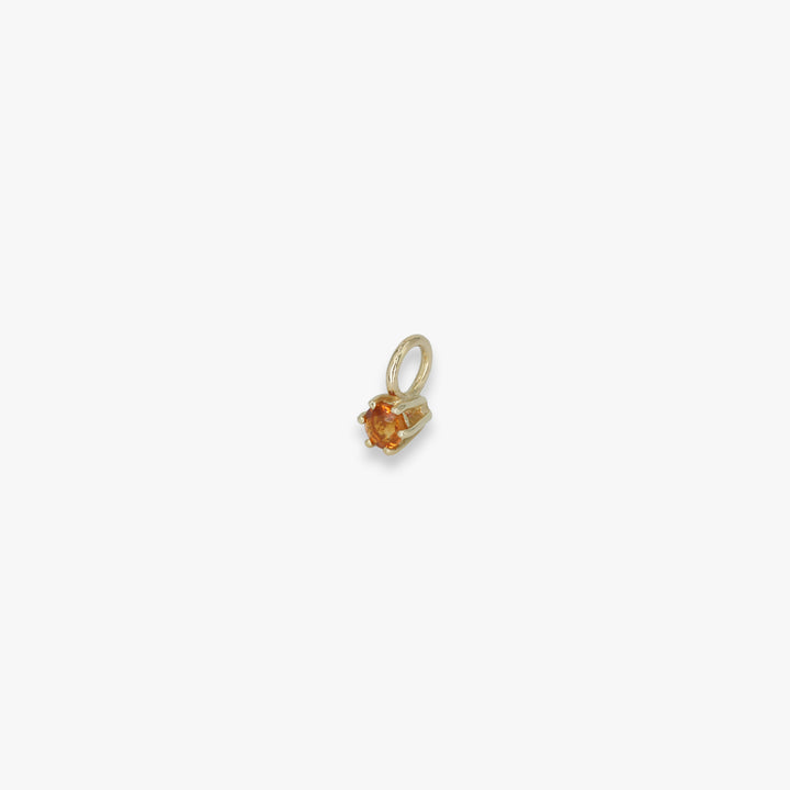 14k pendant orange