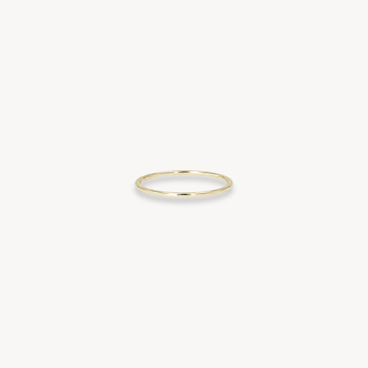 14k Ring Round