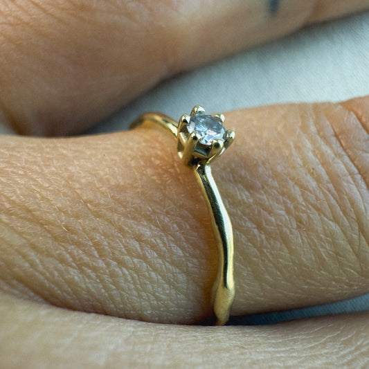 14k Salty Ring